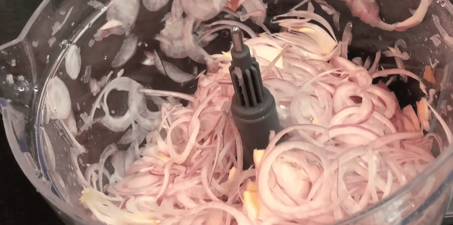 How to chop onion in food processor