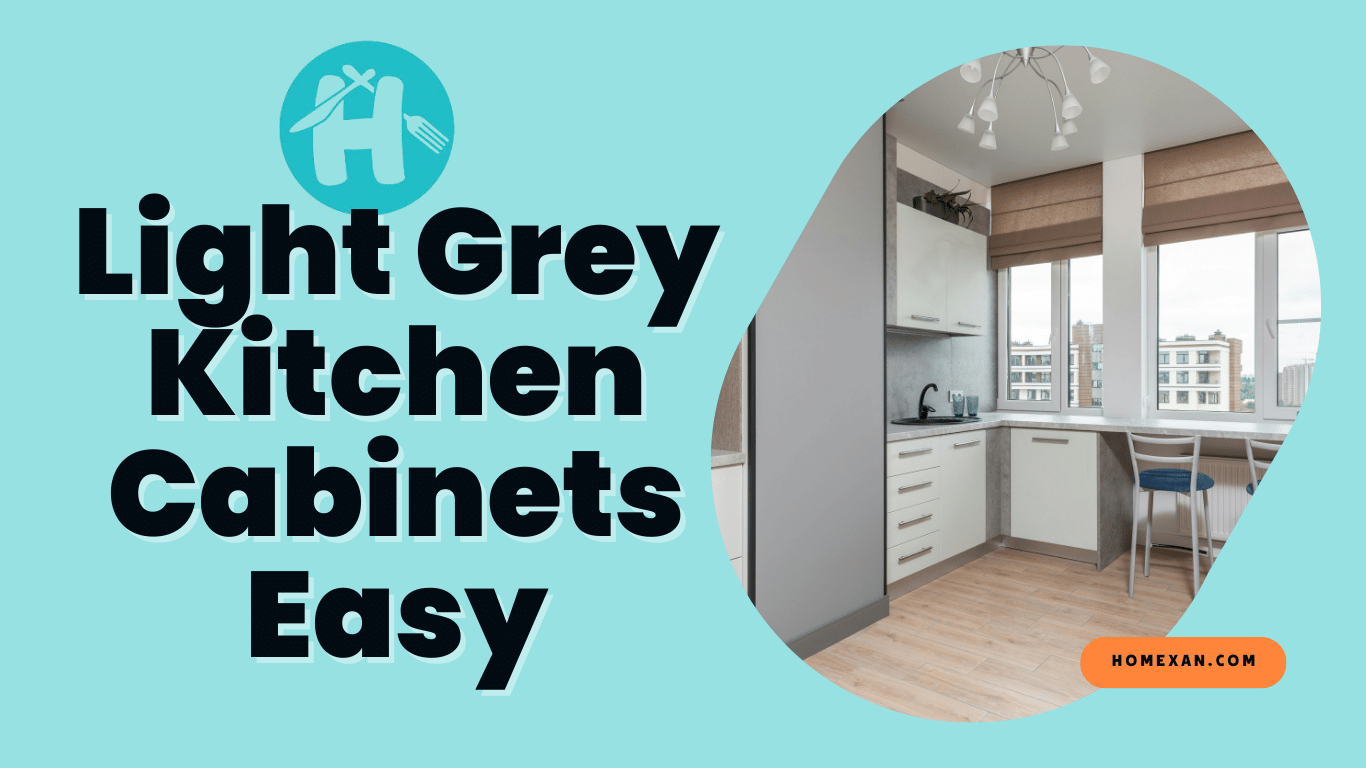 light grey kitchen cabinets