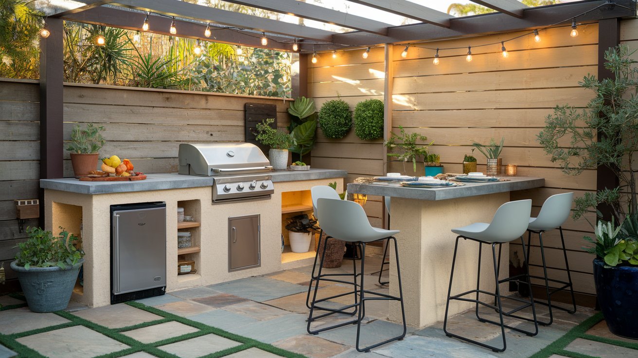 Small Outdoor Kitchen Ideas to Turn Your Backyard Into a Culinary Paradise